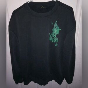 Wicked Black and Green Kids Sweatshirt
